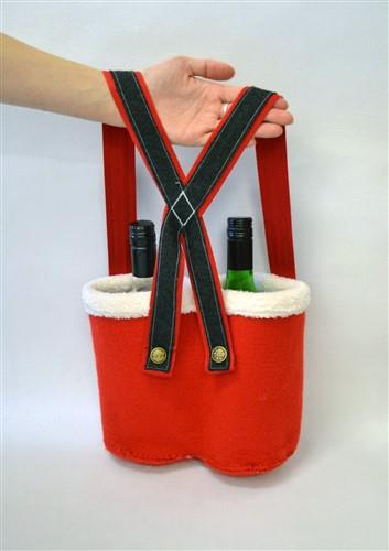 Santa Trousers Bottle Holder Sewing PDF Patterns