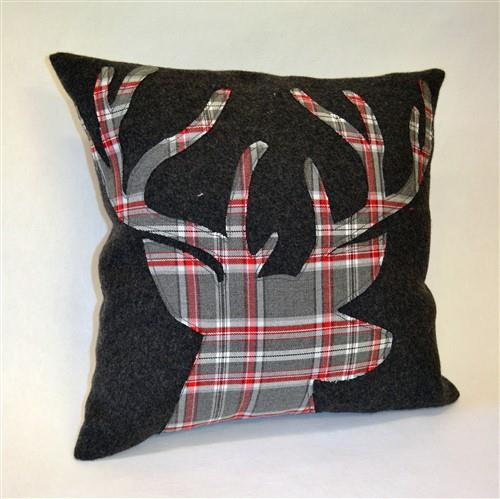 Christmas Stag Pillow Sewing PDF Patterns