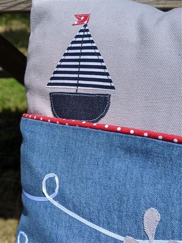 Whale Reading Pillow Sewing PDF Patterns