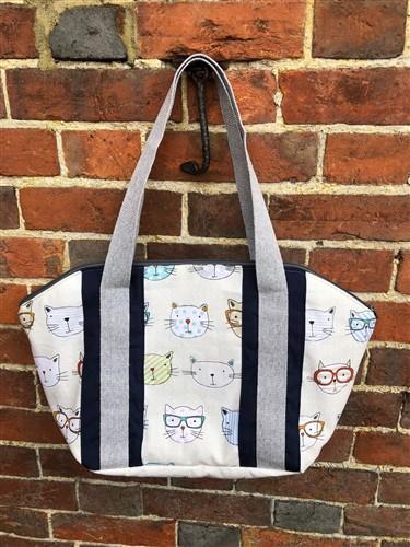 Zip Tote Bag Sewing PDF Patterns