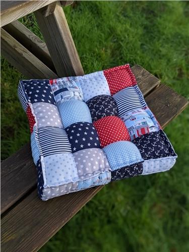 Square Patchwork Cushion Sewing PDF Patterns Square Patchwork Cushion Sewing PDF Patterns