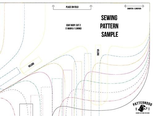 Dog Coat Harness PDF Sewing Pattern