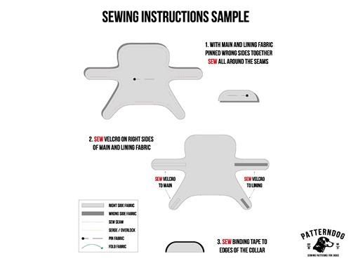 Dog Coat Harness PDF Sewing Pattern