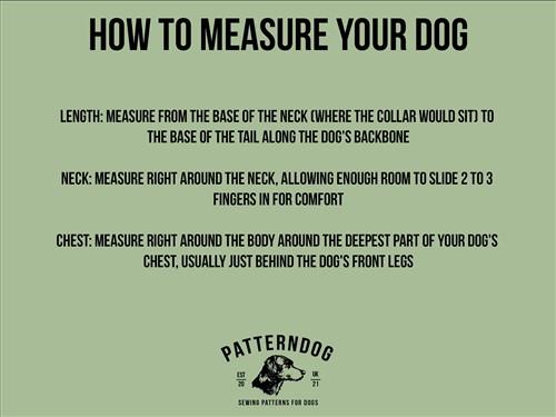 Dog Coat Quilted PDF Sewing Pattern
