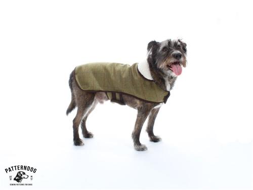 Dog Coat Tweed PDF Sewing Pattern