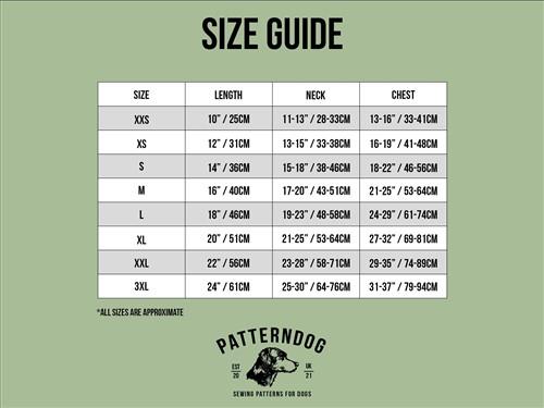 Dog Coat Tweed PDF Sewing Pattern