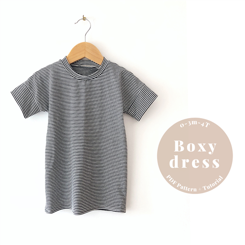 Baby Boxy Dress PDF Sewing Pattern