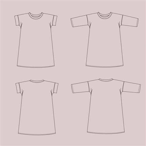 Baby Boxy Dress PDF Sewing Pattern