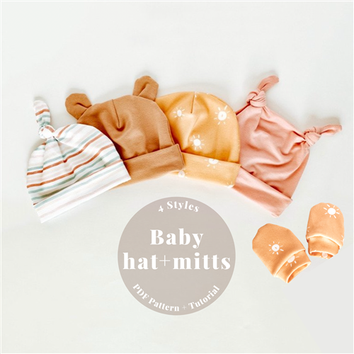 Baby Hats PDF Sewing Pattern