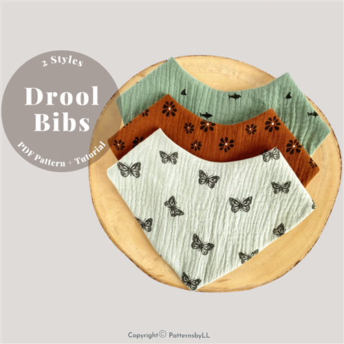 Baby Bibs PDF Sewing Pattern