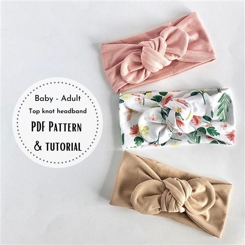 Knot Headband PDF Sewing Pattern