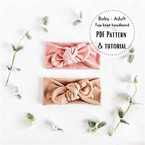 Knot Headband PDF Sewing Pattern