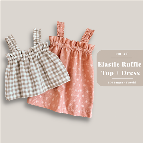 Ruffle Top & Dress PDF Sewing Pattern Ruffle Top & Dress PDF Sewing Pattern