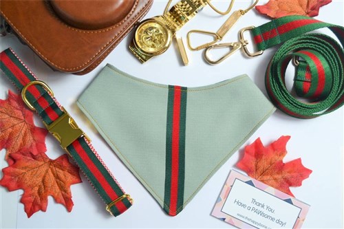 Dog Bandana Harness and Pet Collar PDF patterns