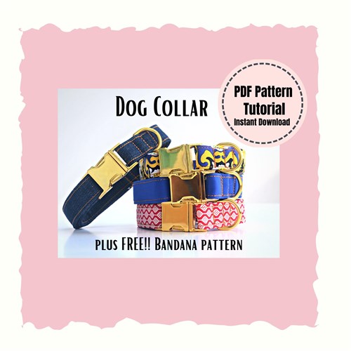 Pet Scarf Bandana PDF Digital Sewing Pattern