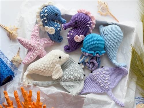 Crochet Sea Animals PDF Sewing Pattern Crochet Sea Animals PDF Sewing Pattern