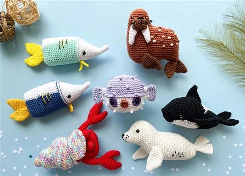 Crochet Sea Animals PDF Sewing Pattern Crochet Sea Animals PDF Sewing Pattern