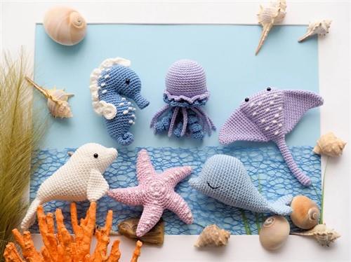 Crochet Sea Animals PDF Sewing Pattern