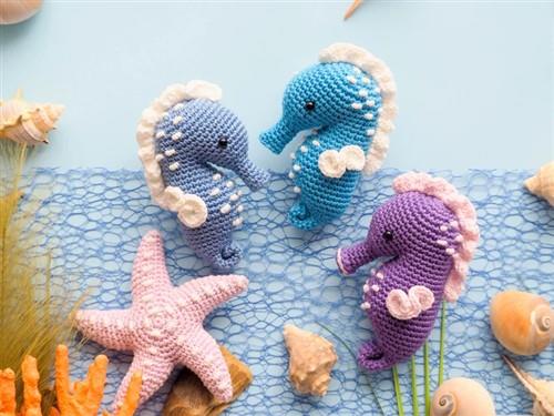 Crochet Sea Animals PDF Sewing Pattern