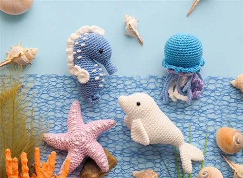 Crochet Sea Animals PDF Sewing Pattern
