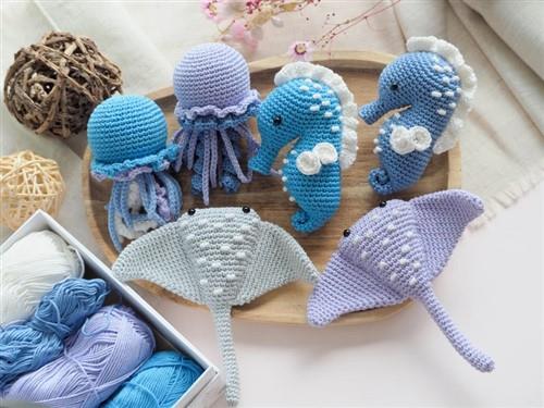 Crochet Sea Animals PDF Sewing Pattern