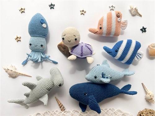 Crochet Sea Animals PDF Sewing Pattern