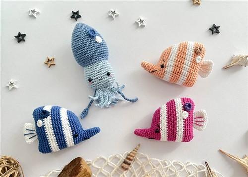 Crochet Sea Animals PDF Sewing Pattern
