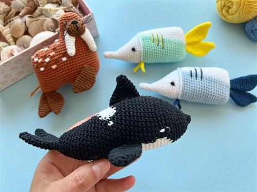 Crochet Sea Animals PDF Sewing Pattern