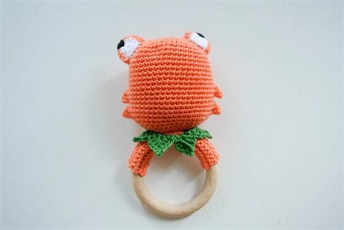 Crochet Fox rattleteether PDF Sewing Pattern