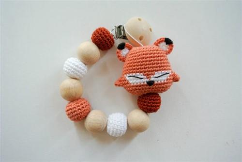 Crochet Fox rattleteether PDF Sewing Pattern