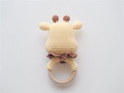 Crochet Giraffe rattleteether PDF Sewing Pattern