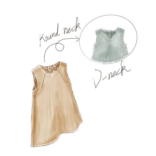 Easy Girl Pattern, A Line Tank Top Dress Pattern For Girl, Sleeveless Dress PDF Sewing Pattern For Girl, Baby Kid Girls Dress PDF Pattern