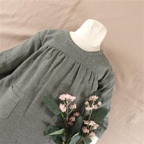 Baby Drop Shoulder Dress PDF Sewing Pattern