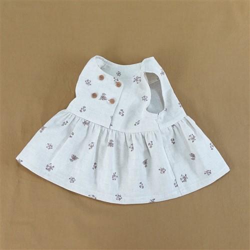 Sleeveless Double Button Dress PDF Sewing Pattern