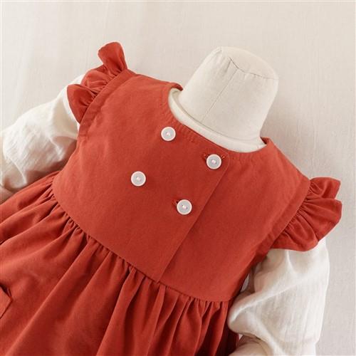 Sleeveless Double Button Dress PDF Sewing Pattern