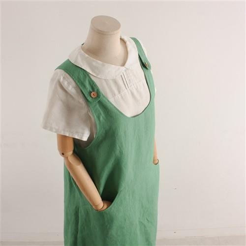 A Line Overall Jumper Dress For Women PDF Sewing Pattern