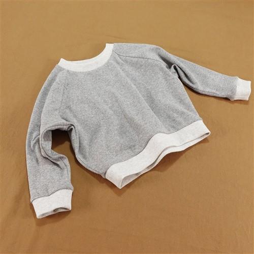 Kid Raglan Sleeve Oversized T-Shirt PDF Sewing Pattern