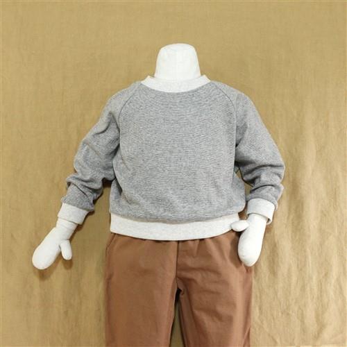 Kid Raglan Sleeve Oversized T-Shirt PDF Sewing Pattern