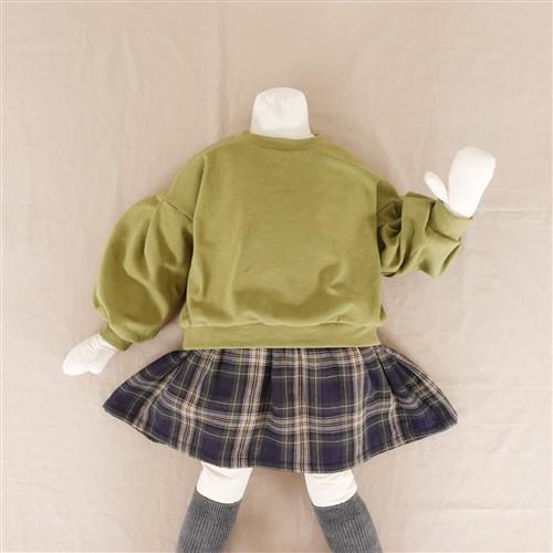 Baby Drop Shoulder Puff Sleeve Top Oversized T-Shirts Knit PDF Sewing Pattern