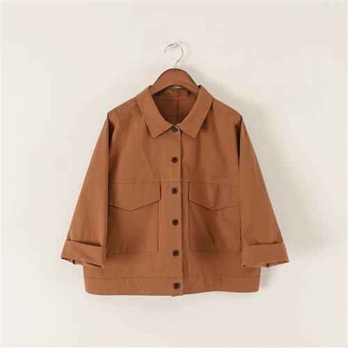 Womens Oversized Shirt Jacket PDF Sewing Pattern