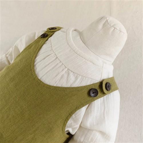 A Line Overall Jumper Dress Sewing Pattern