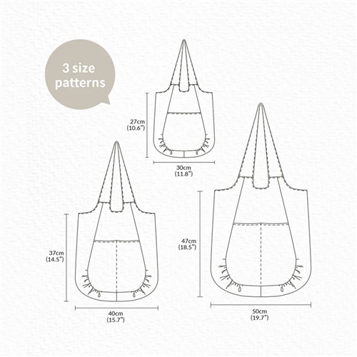 Shoulder Bag PDF Sewing pattern