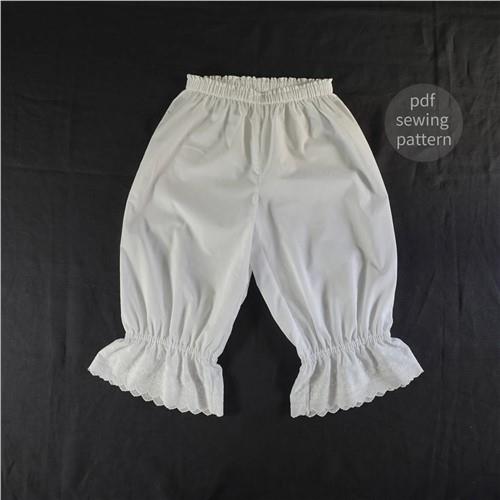 Womens Bloomers PDF Sewing Pattern