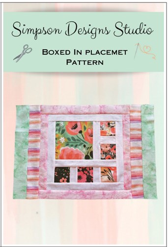 Boxed In Placemats Pattern PDF Boxed In Placemats Pattern PDF