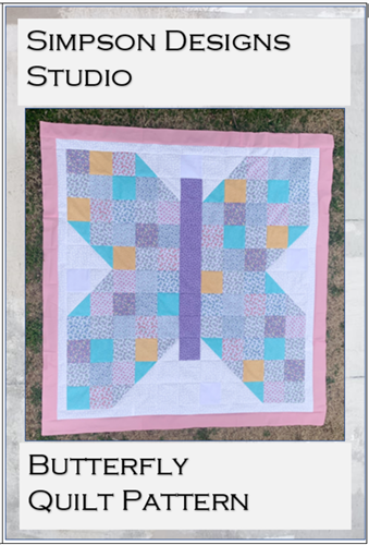 Butterfly Quilt Pattern PDF by Simpson Designs Studio Butterfly Quilt Pattern PDF by Simpson Designs Studio