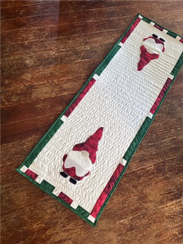 Christmas Gnomes Table Runner Pattern Christmas Gnomes Table Runner Pattern