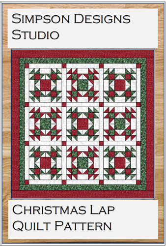 Christmas Lap Quilt PDF Sewing Pattern Christmas Lap Quilt PDF Sewing Pattern