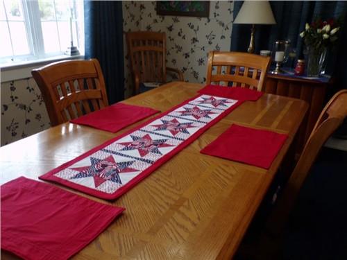 Christmas Star Table Runner PDF Sewing Pattern Christmas Star Table Runner PDF Sewing Pattern