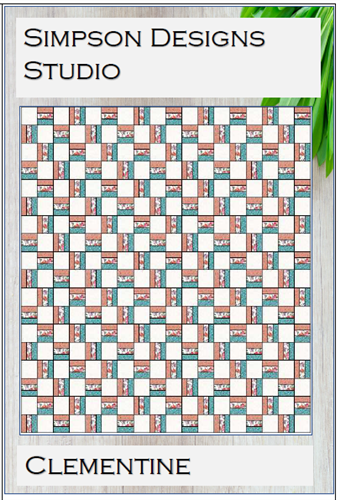 Clementine King Quilt PDF Sewing Pattern Clementine King Quilt PDF Sewing Pattern