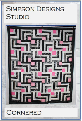 Cornered Quilt Pattern PDF by Simpson Designs Studio, Digital Pattern Cornered Quilt Pattern PDF by Simpson Designs Studio, Digital Pattern